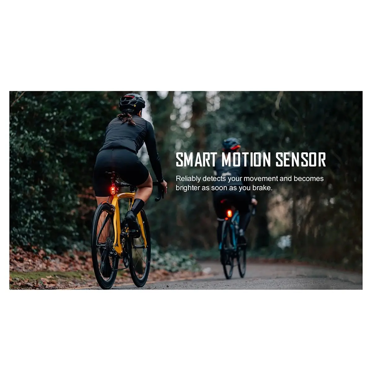 

AB31 Bike Taillight,300 Lumen Bike Tail Light,5 Night & Daytime Modes,Smart Brake Sensor IPX6 Waterproof Light