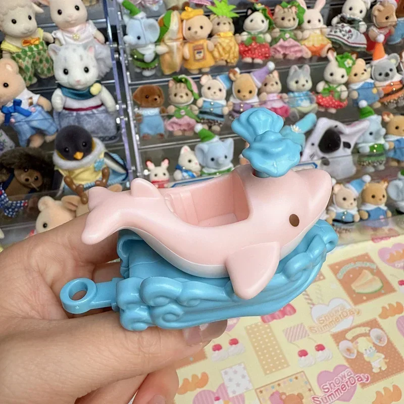 عائلات سيلفانيان عائلة الغابات تيرنورينز لعبة أنيمي لطيفة ألعاب بناتي شخصيات كاليكو كريترز ألعاب للأولاد إكسسوارات عيد الميلاد #3