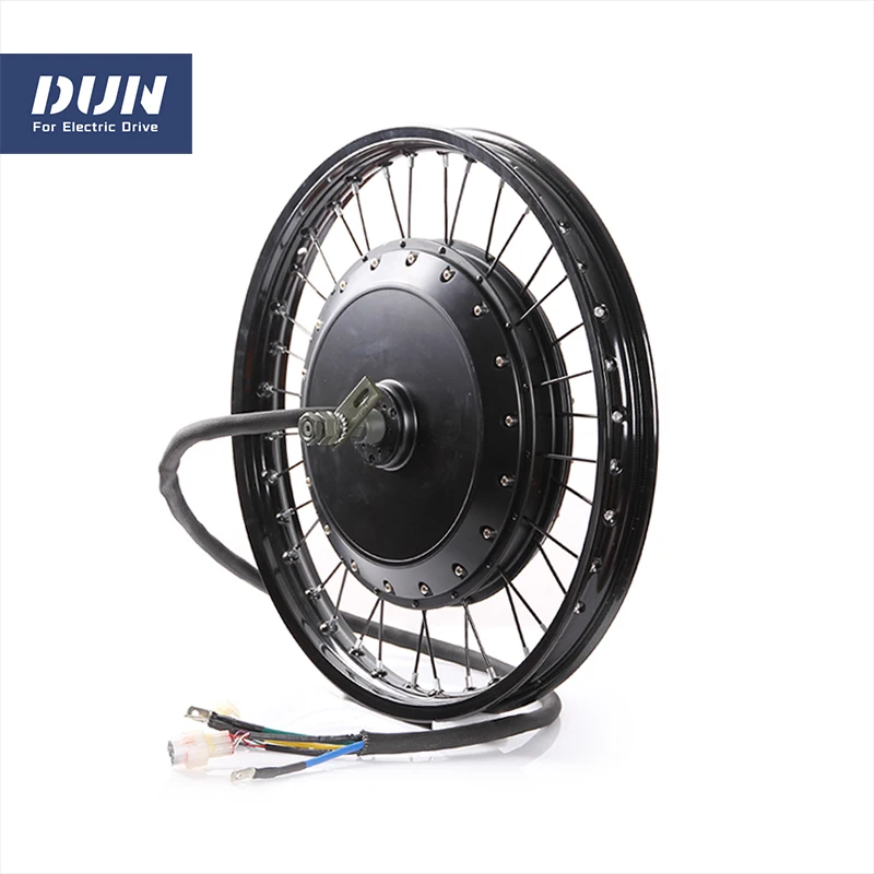 Powerful 100kmh 72v QS273 4000W 40H V3 Spoke Hub Motor With 18'' 19'' 21'' Rim