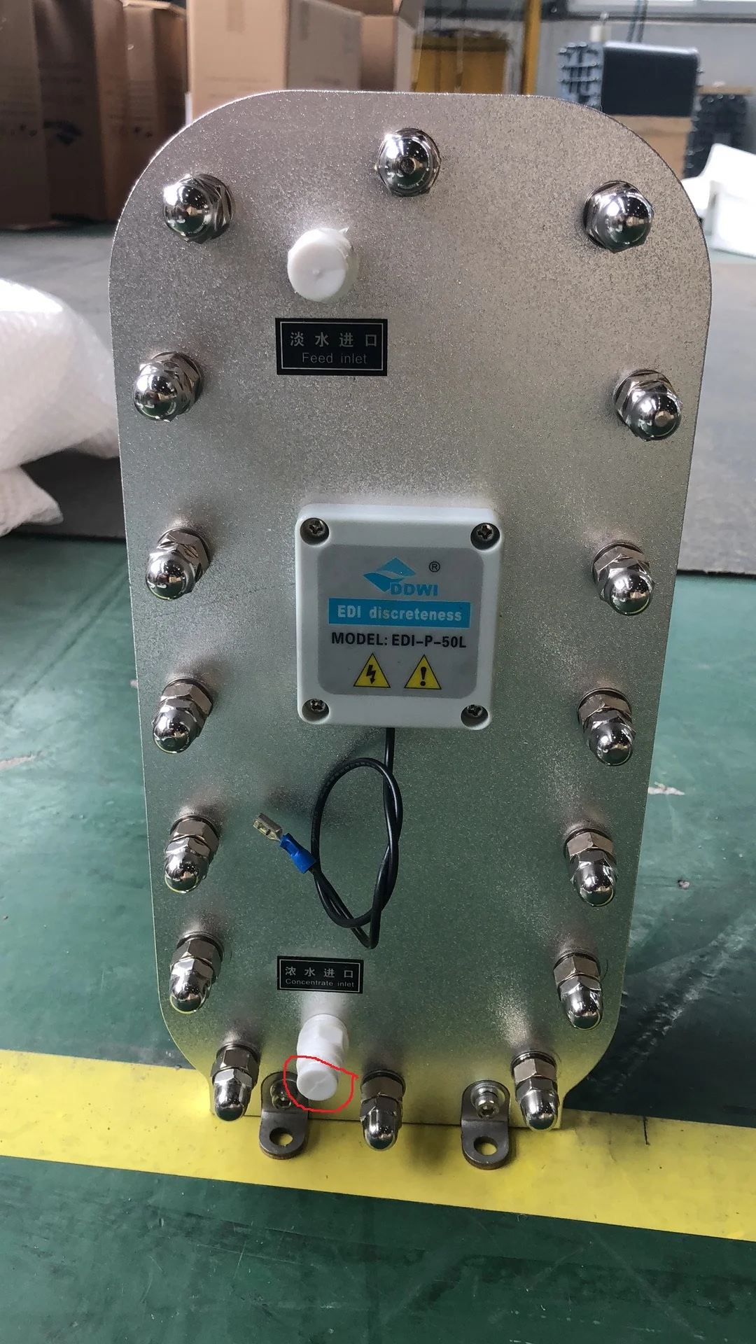 High Quality 50L JHM EDI Module Factory Supplied Deionized Water Machine for Water Treatment