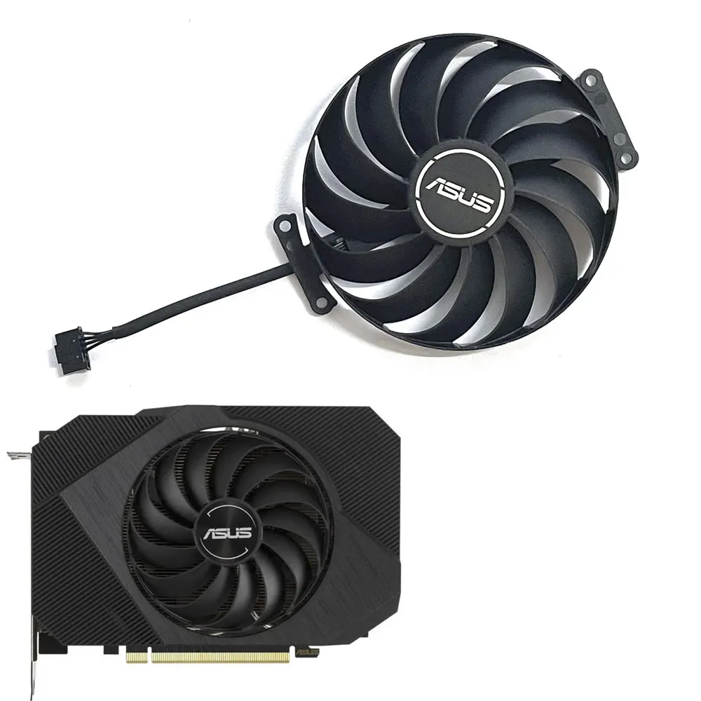 Nowe wentylatory GPU Phoenix RTX 3060, PH-RTX3060-12G-V2 dla wentylatorów graficznych ASUS Phoenix RTX 3060, RTX 3050, PH-RTX3050-8G