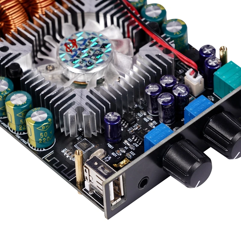 Amplificateur Audio domestique numérique DC24V, 160W x 2, 2.0 canaux de classe D, avec réglage de la tonalité des basses, nouveauté