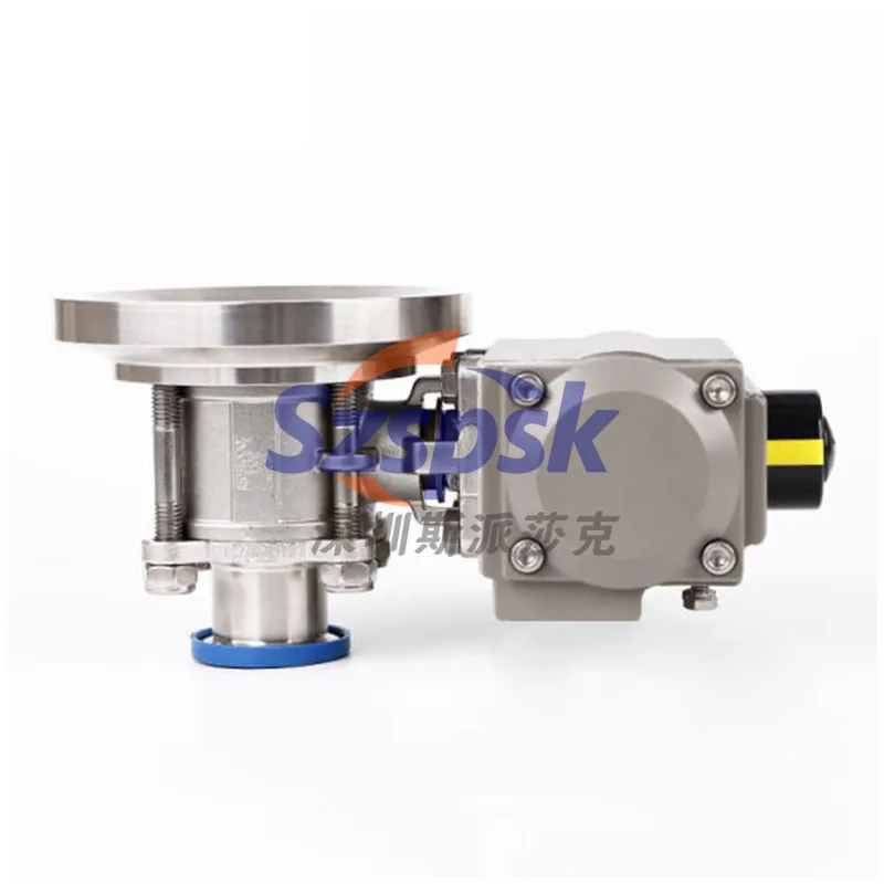 Quick Fit Ball Valve AT Type Three Piece Quick Connect Ball Valve 2205 2207 Ball Valve Q681F Pneumatic