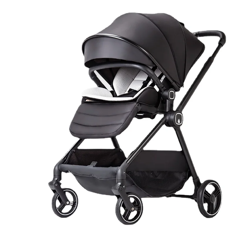 

NEW Baby Stroller Infant Baby Cart Portable Travel Baby Bassinet Can Sit Lie Reversible Push Wheelchair