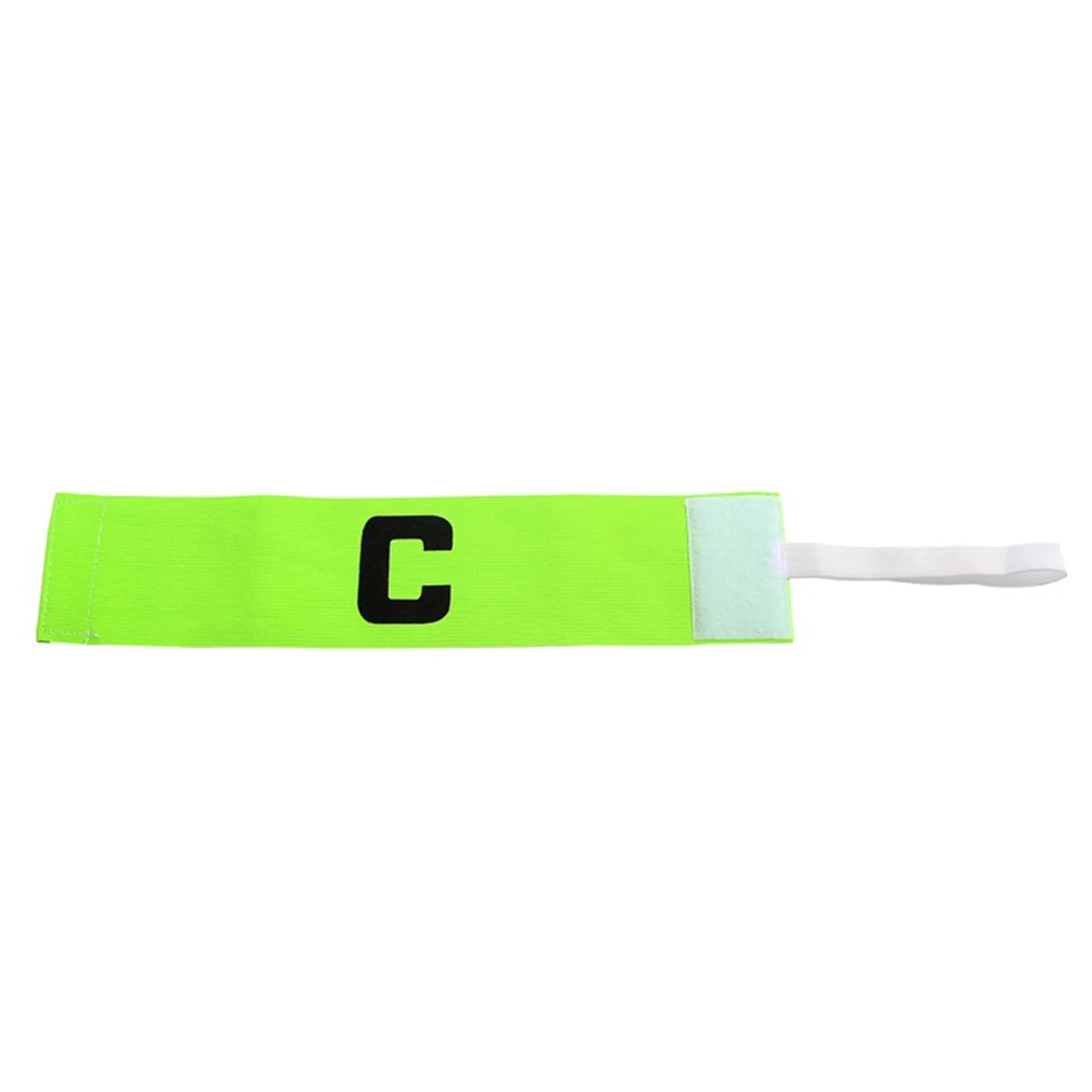 

4PCS C Shaped Soccer Captain Armband Elastic Football Player Bands Bright Color Sleeve Team Sport Armbands for