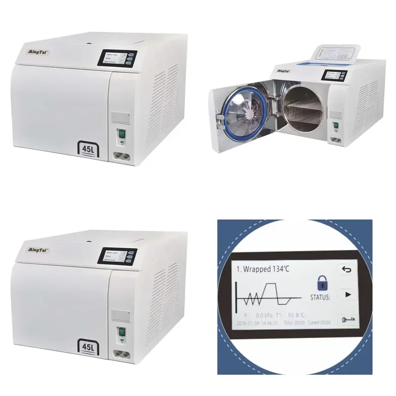 29L 45L Medical Autoclave Sterilizer with Belt Printing for Laboratory Equipment