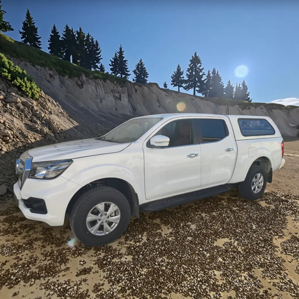 

D40 / Truck Bed Top Cover - High-Quality Aluminum Alloy Waterproof Foldable Off-Road Pickup Truck Canopy Hardtop