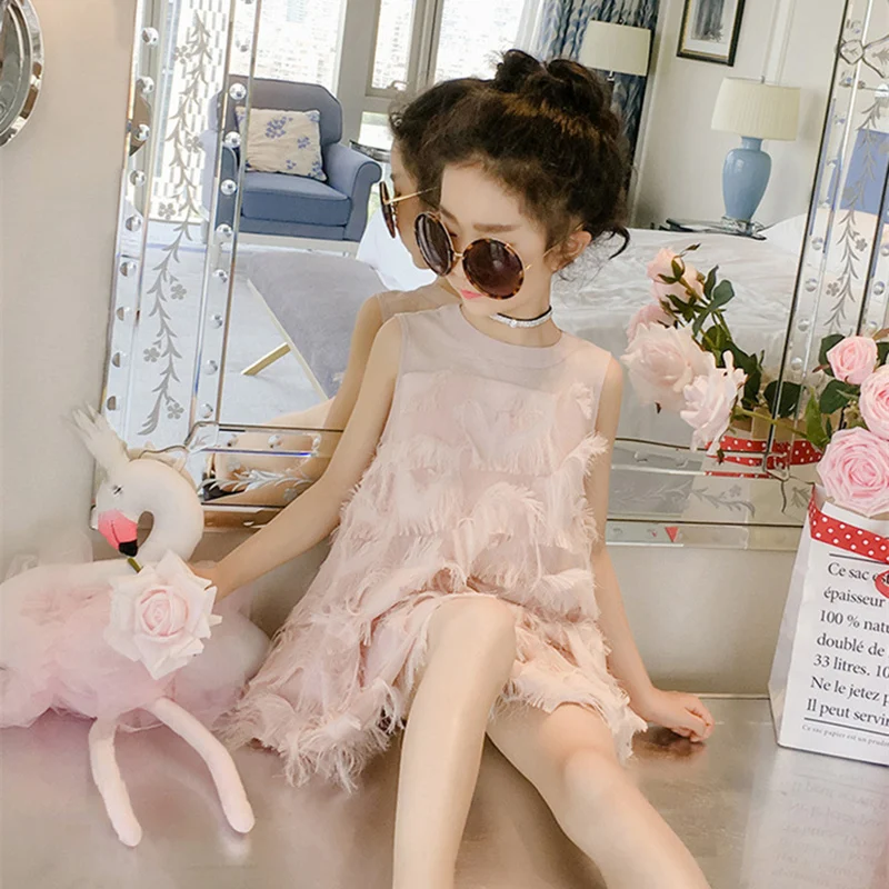 

Girl Dress Kids Skirts Spring Summer Cotton 2022 New Arrive Flower Girl Dress Party Evening Gown Beach Outdoor Children Clothing