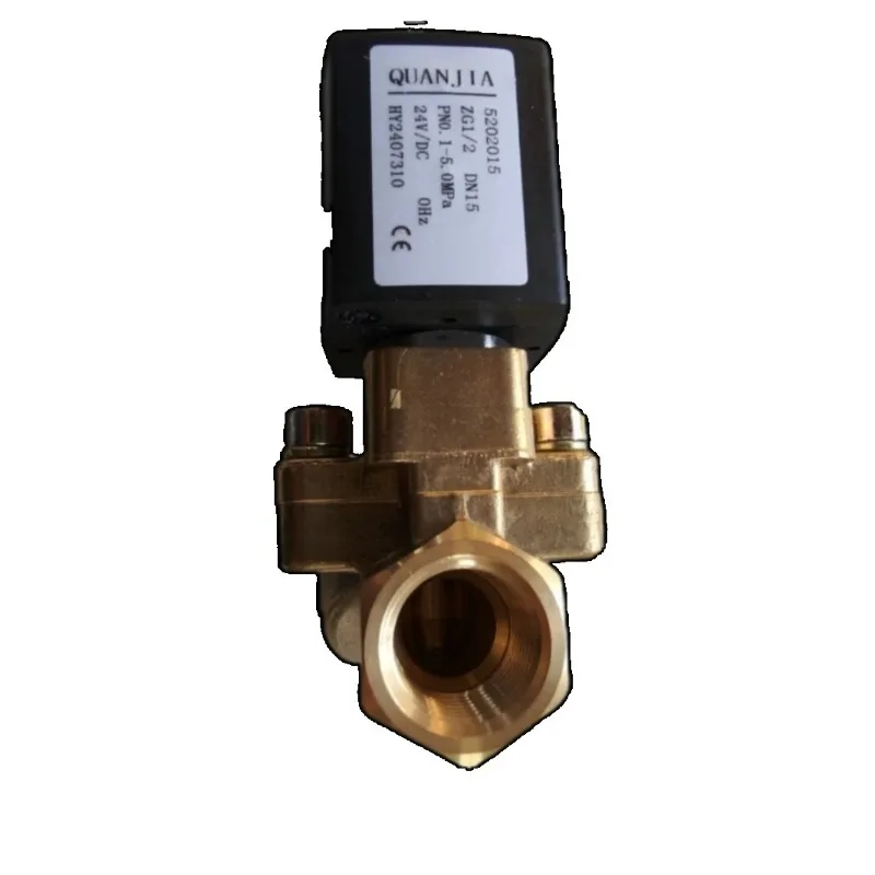 High-Pressure Blowing & Exhaust Valve 24V - 1/2 Thread for Auto/Semi-Auto Bottle Blowing Machine