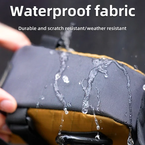 Imagen 2 del producto Bolsa de asiento de ciclismo ULAC, 0,6/1/1,3l, bolsa para SILLÍN de bicicleta multicolor, impermeable, herramientas de reparación de bicicletas de montaña y carretera, bolsa trasera, accesorios