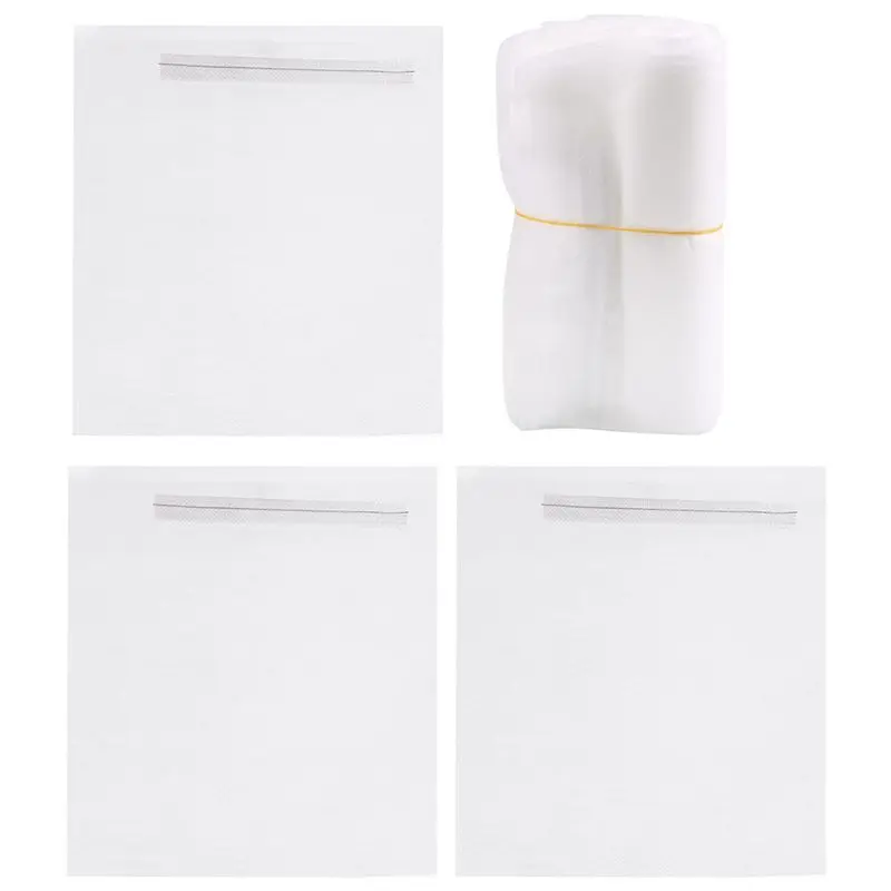 A67M-100PCS Garden Plant Fruit Cover Protect Net Mesh Bag Against Insect Bird Pest