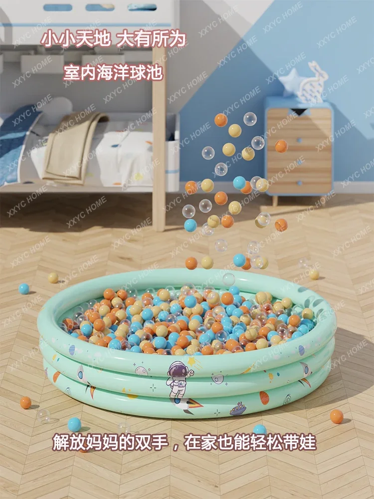 Ocean Ball Pool, Water Playing Toy Pool, Swimming Pool, Household Fence, Baby and Children's Inflatable Foldable