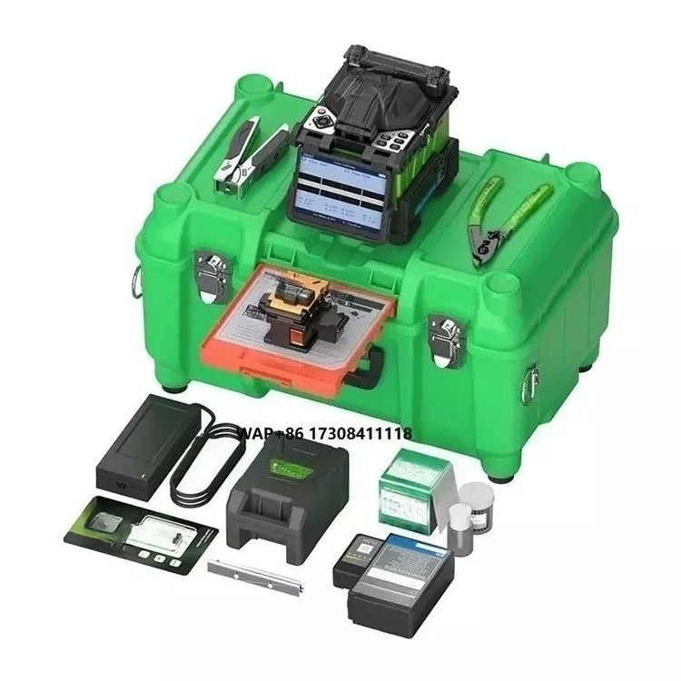 High Quality FX39 6 Motors FTTH Fiber Welding Splicer Used for Fiber Optic Network WiFi CATV PON POE IP Splicing Machine