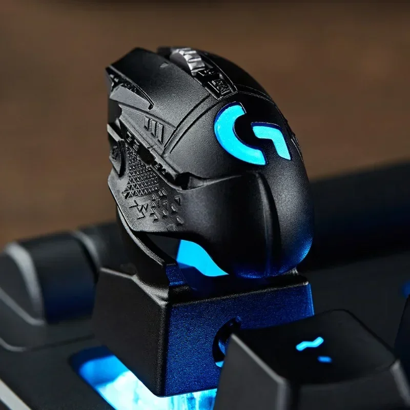 Aluminum Mouse Keycaps G502 Mouse Joint Model Gaming Mechanical Keyboard Keycaps Pc Customized Gaming Accessories Gifts