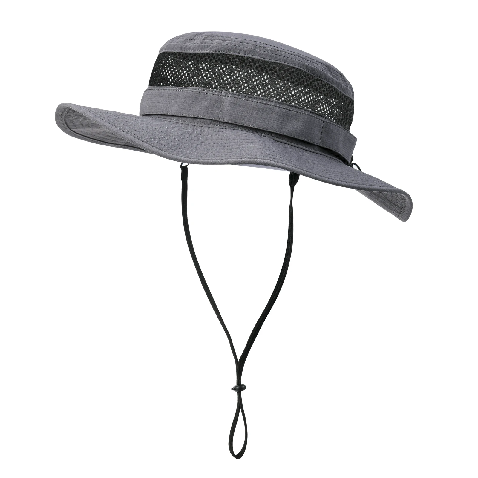 JGNGOUL Chapeau de soleil classique pour homme, chapeau de cowboy respirant, protection solaire UPF 