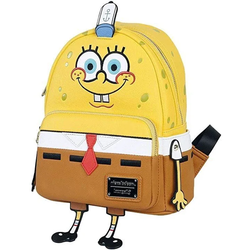 Loungefly Nickelodeon SpongeBob Pineapple House Gary The Snail SquarePants Body Hanging Legs Cosplay Mini-Backpack