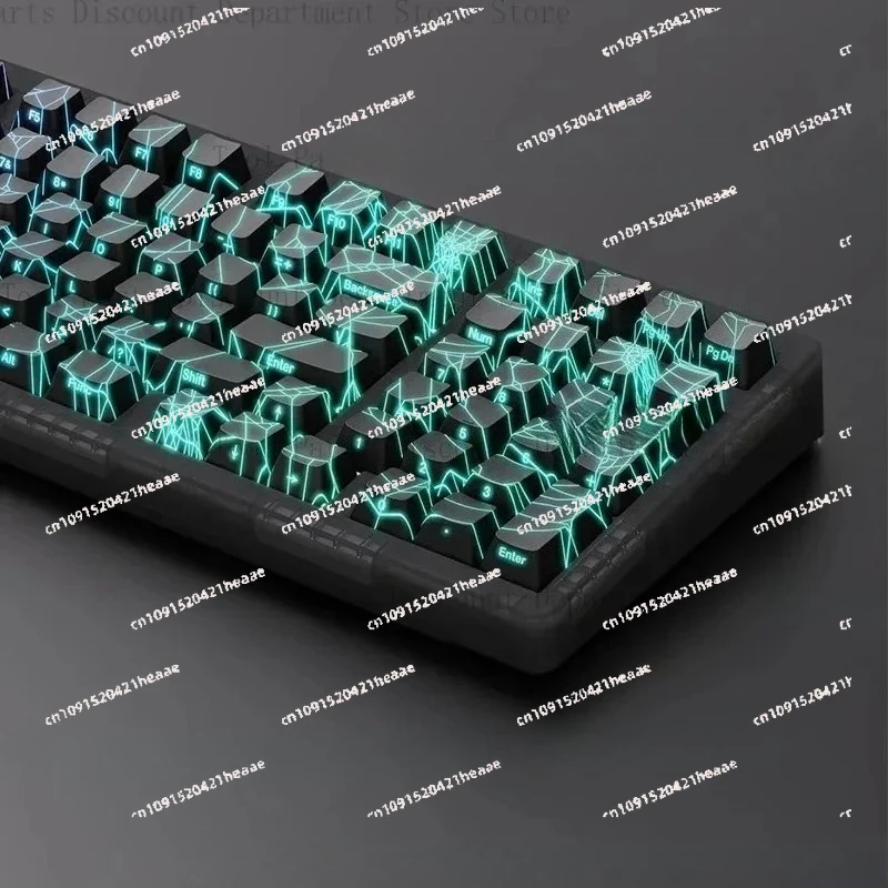 Suitable for  ZH980 Spider Web Mechanical Keyboard 3Mode Wireless Gaming Keyboards RGB Hot Swap Customise Pc Accessories Gifts