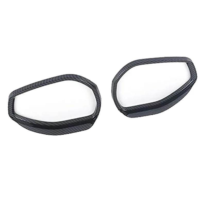 

for Ford Explorer 2020 Car Rearview Mirror Rain Eyebrow Deflector Blades Rear View Mirror Frame Decoration Cover Trim