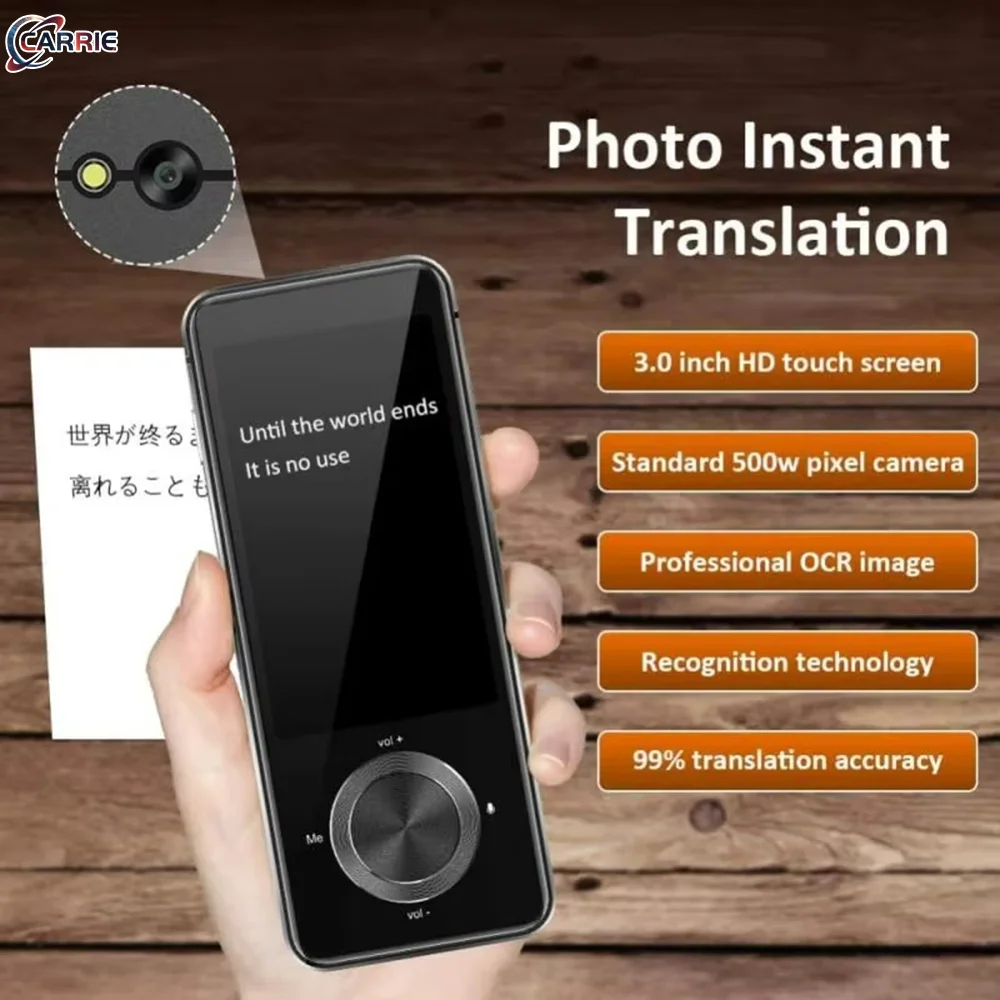 Portable Language Translator Device 137 Real-time Languages Instant Voice Translator with Online Offline Translation