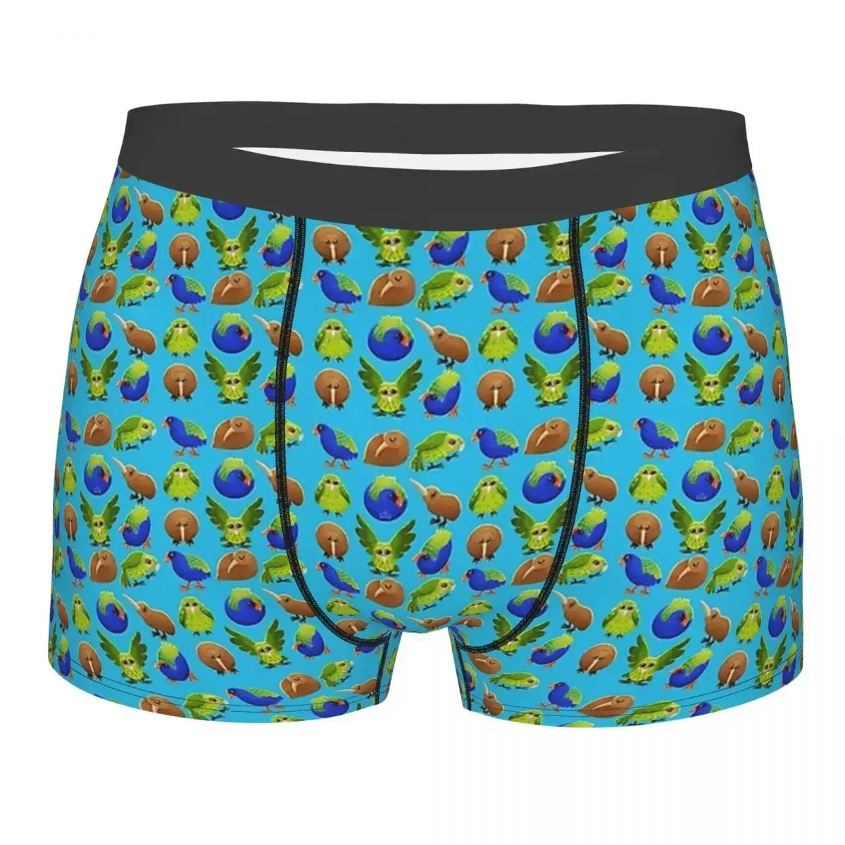 Kakapo Parrot Kaka Po Strigops Habroptila Bird Birds New Zealand's Underpants Panties Men's Underwear Shorts Boxer Briefs