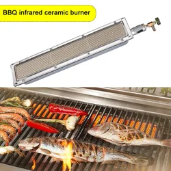 Barbecue brûleur latéral infrarouge brûleur de Camping à gaz barbecue brûleur en céramique infrarouge gril à gaz chauffage en céramique