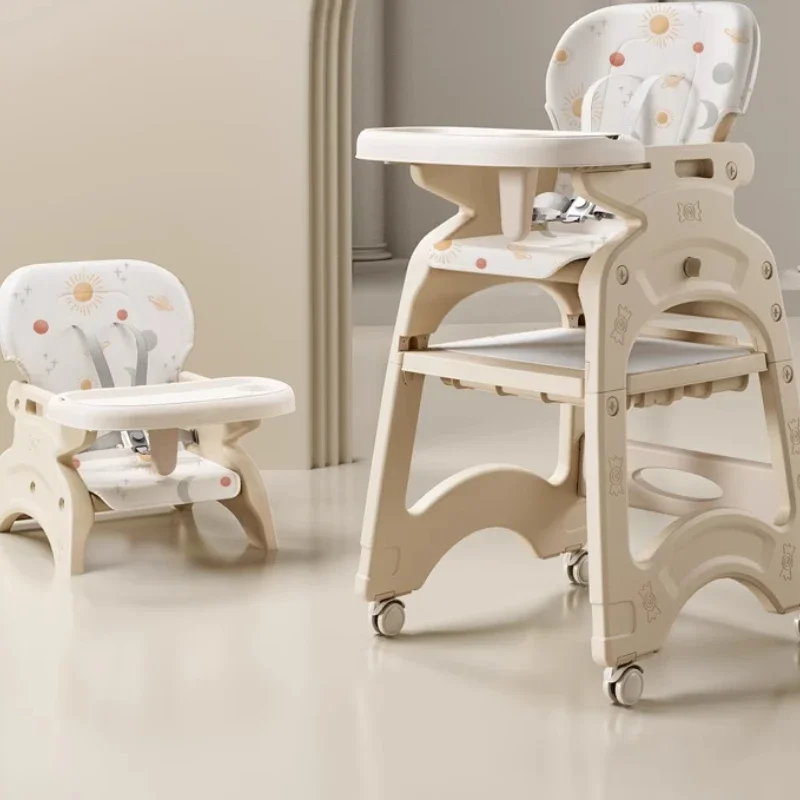 Family Baby Variable Dining Chair, Multi-functional Baby Dining Table Chair, Safety and Anti-fall Children Dining Seat