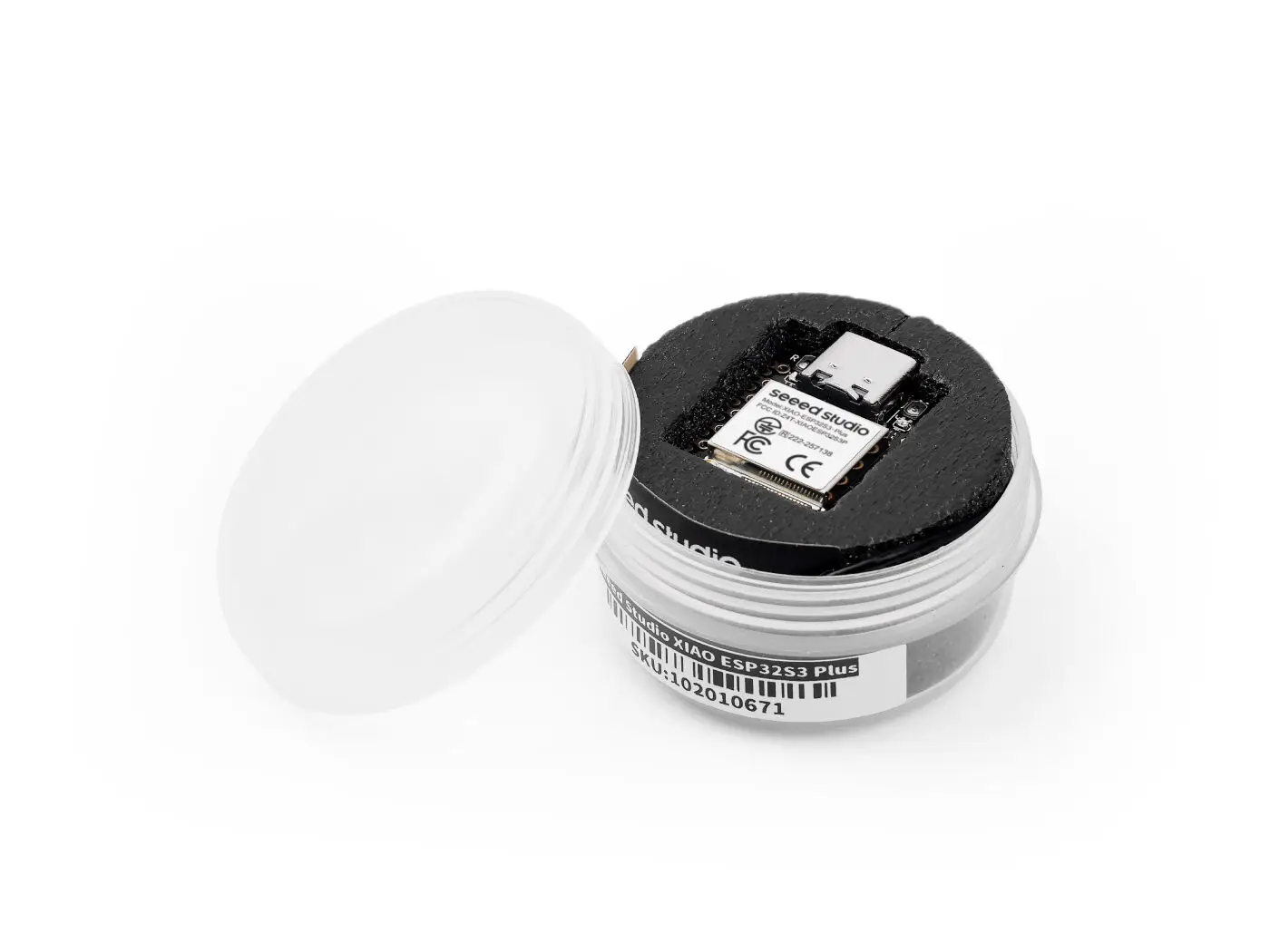 Seeed Studio XIAO ESP32 S3 Plus Development Board ESP32S3 WiFi BLE 5.0 2.4GHz Rod Antenna, Ultra-low Power Consumption of 14μA