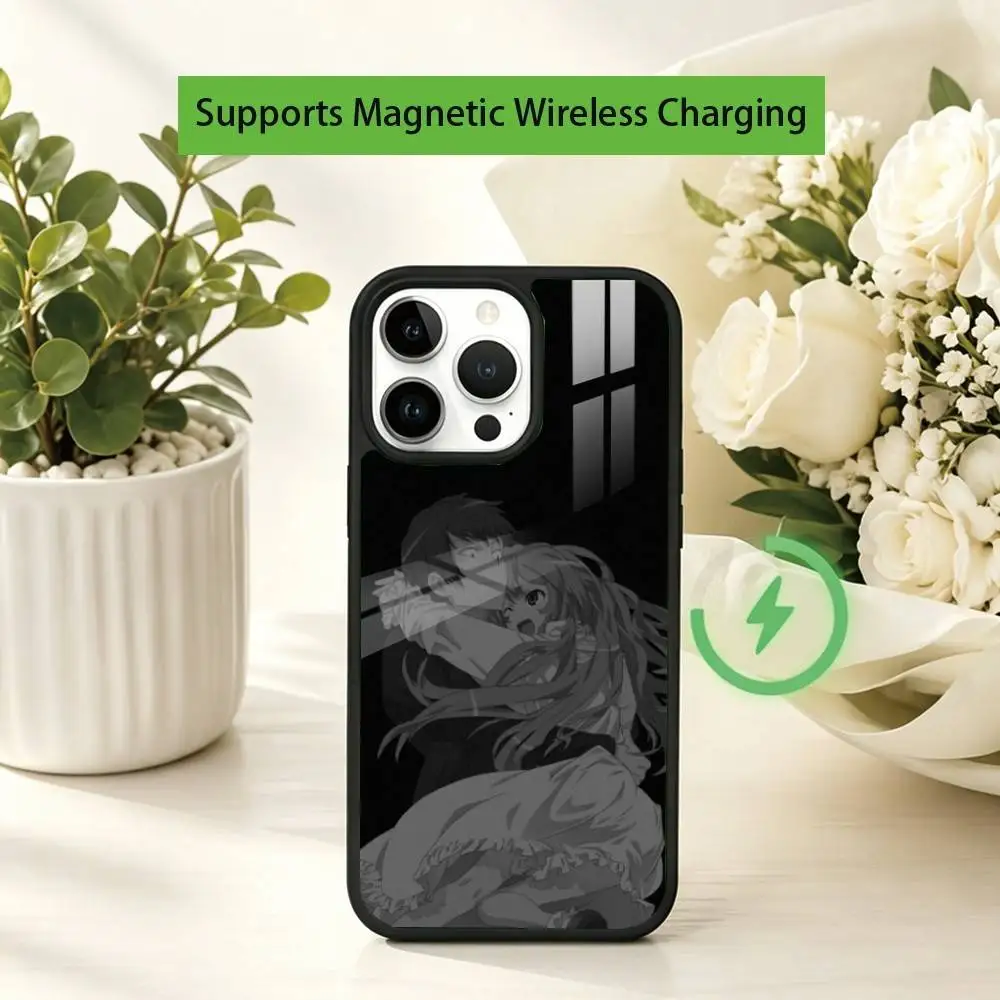 A-Anime T-Toradora! Phone Case For iPhone17,16,15,14,13,12,11 Plus,Pro Supports Magnetic Wireless Charging