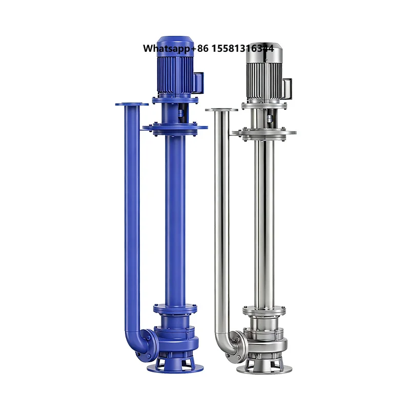 Vertical High Pressure Slurry Pump Stainless Steel Heavy Duty OEM for Mining Metallurgy Coal Industry