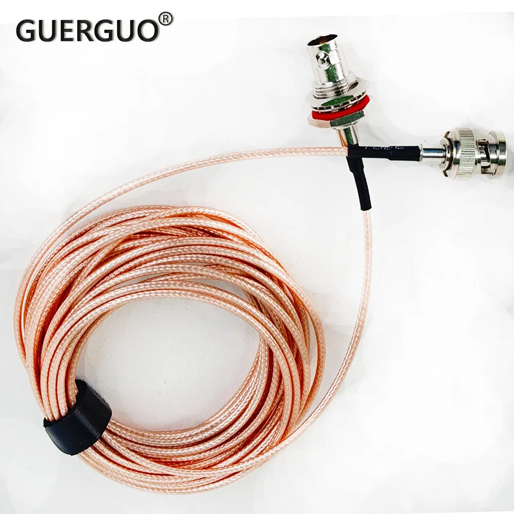 RG179 Cable RF Coax BNC Male Right Angle to BNC Male Connector 75 Ohm Adapter for Video Camera SDI Camcorder HD-SDI/3G-SDI/4K/8K