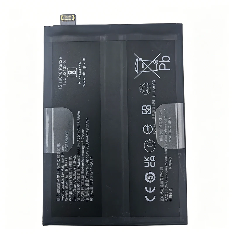 BLP887 5000mAh Battery For OPPO Realme GT Neo 2 5G/GT2 Pro/GT Neo 3T 5G Batteries New High Quanlity+Tools