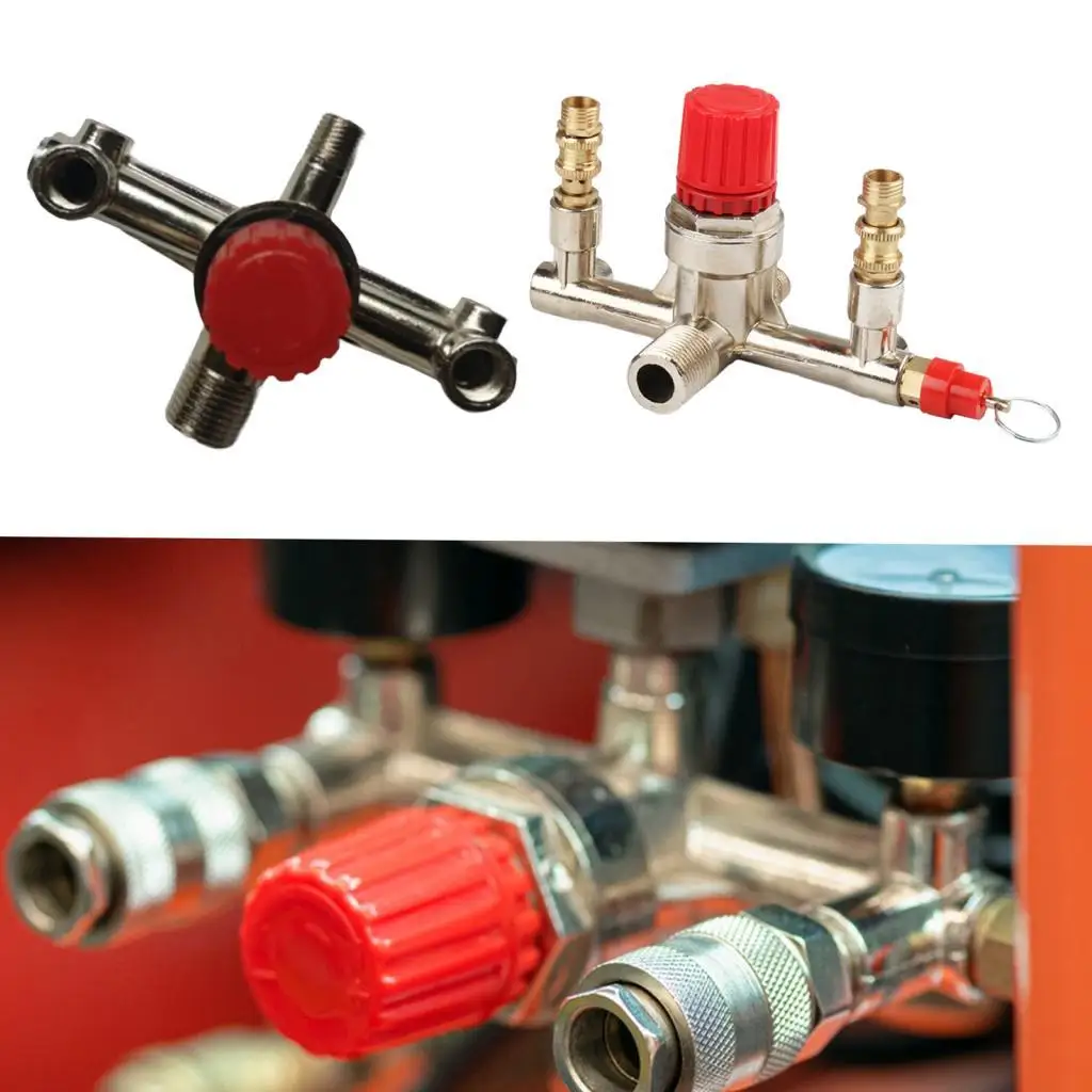 Air Compressor Pressure Control Switch Valve Regulator Metal Fittings for Pump Spare Parts Adjustable Start Stop Pressure