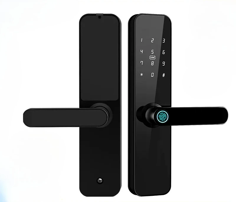 

F7 Tuya wifi fechadura eletronica digital Fingerprint eletric Door Lock Zigbee Ttlock Remote Unlocking Wifi Smart door lock