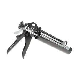 -Barrel Steel Caulk Sealant Dispenser for 400ml 1:1 Ratio Cartridges