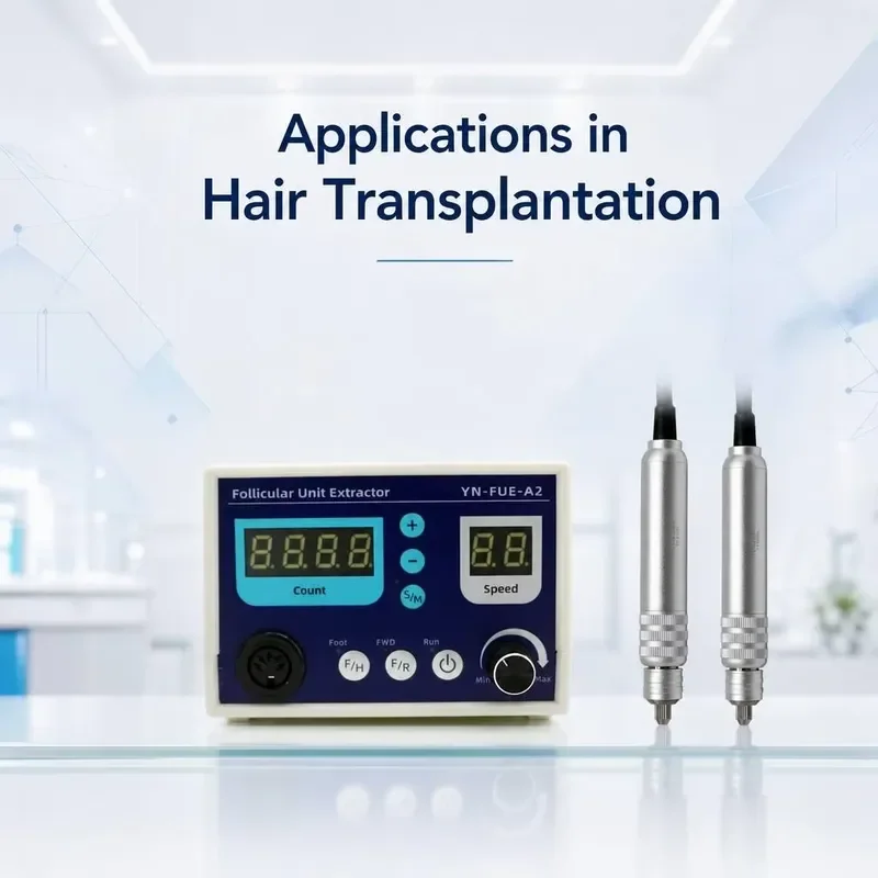 for Follicare Electric Smart Portable Hair Follicle Extraction System Stainless Steel FUE Hair Transplant Level II Device