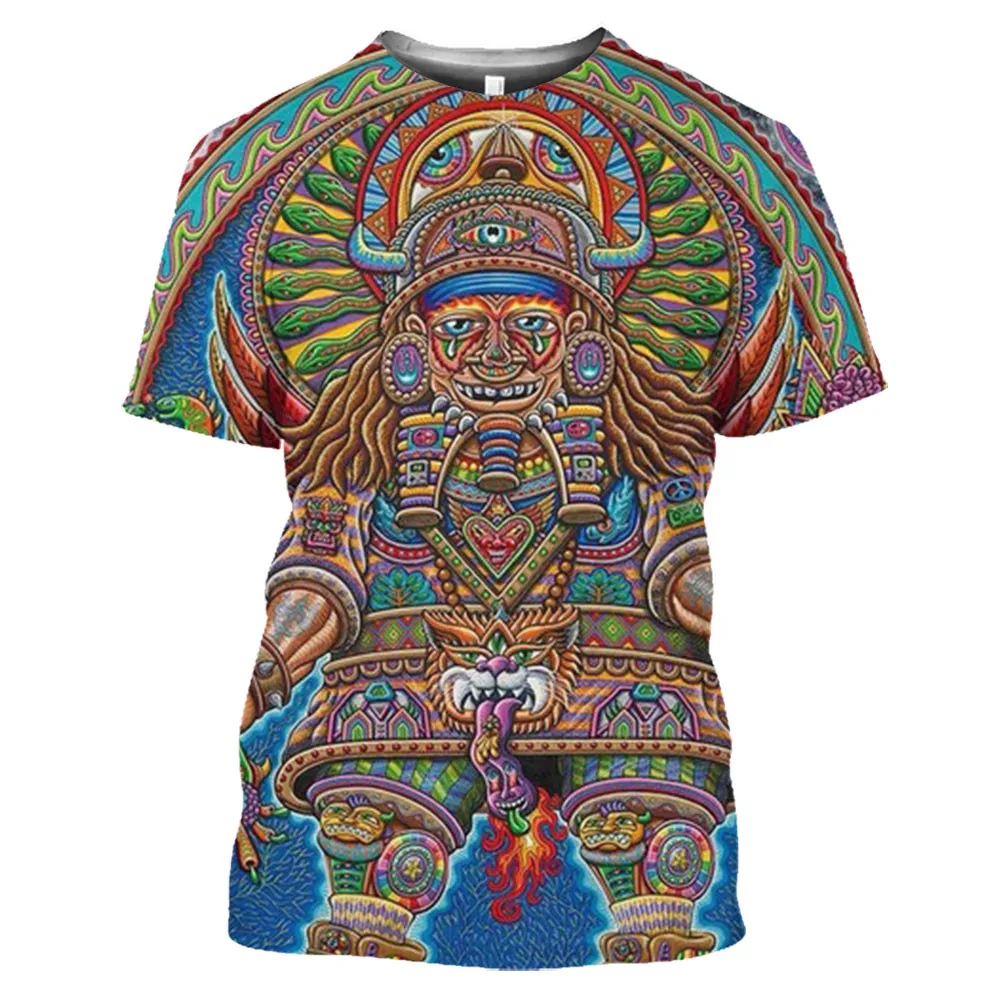 Brand Galaxy 3d Print T Shirt Men Psychedelic Swirl Tshirt Casual Colorful Anime Clothes Music Printed Gothic T-shirts