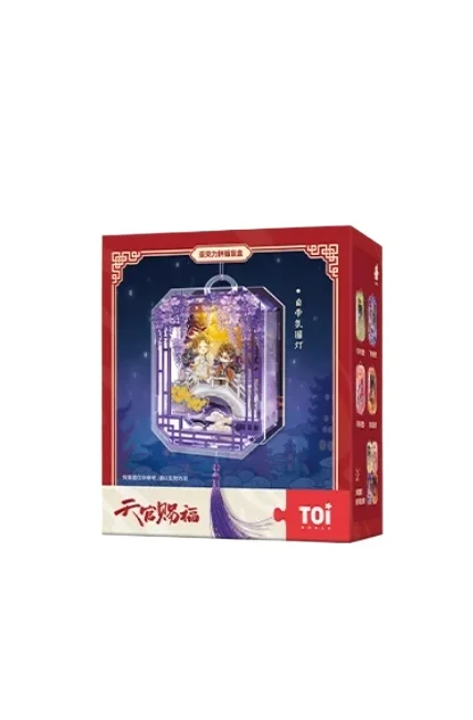 TOI Heaven Official's Blessing Blind Box DIY lantaarn ornament handgemaakt oplichtend hangend hanger anime personage verzamelobject cadeau
