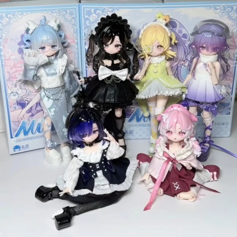 

Come4free Minty V2 Come4free Minty V2 1/8 Bjd Kawaii Movable Doll Ornament Collection Model Gift Girls Decor Gift Birthday Gifts