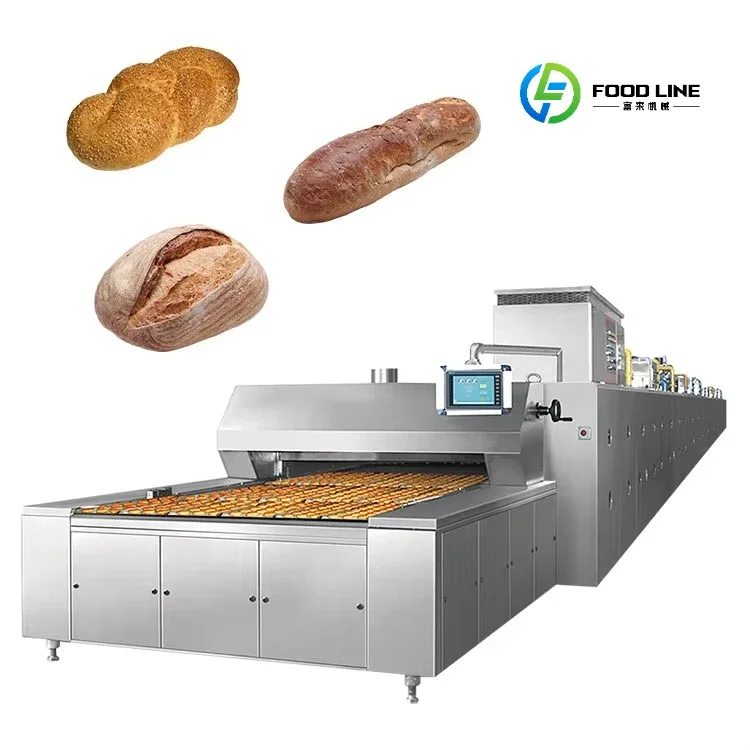 Chain Type Tunnel Biscuit Oven Arabic Pita Bread Bakery Tunnel Oven for Sale Customized