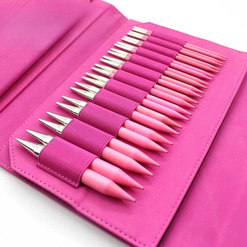 5-inch 12.5cm removable ring needle set 12 pairs, scarf, sweater needle stick straight set