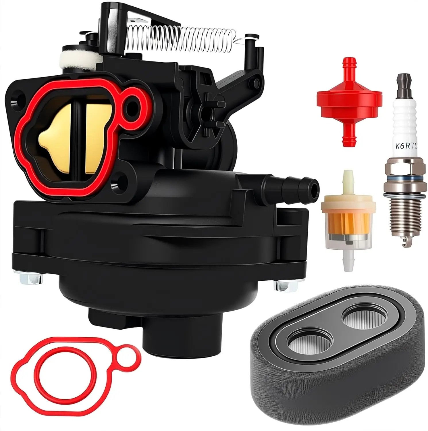Комплект карбюратора Toro Recycler 22 - 20339 деталей - Комплексная настройка для 21465 и 7.25 163cc