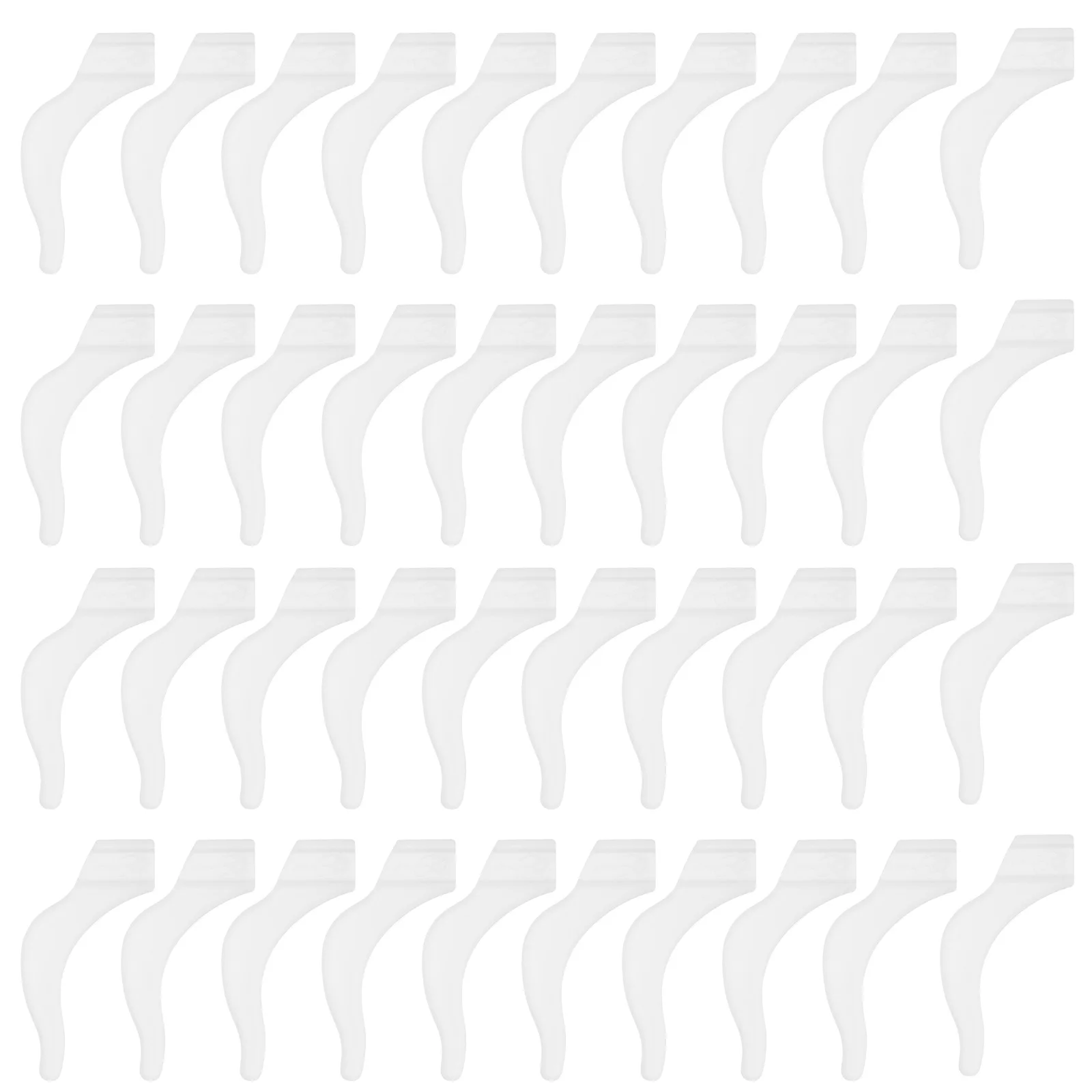 

20 Pairs Non-slip Glasses Leg Covers Soft Silicone Ear Grips Sport Sunglasses Set Anti-skid Hooks Fit Men Women Kids Comfort