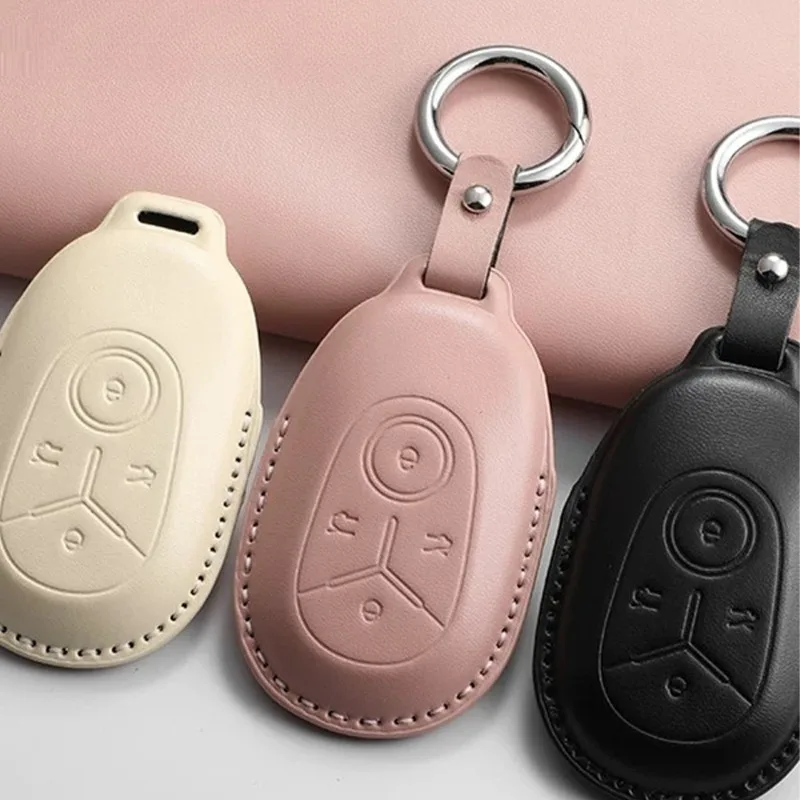 Protective Key Cover Shell Holder Cute Luxury Design for Geely EX2 Xingyuan New Freedom Explore Version