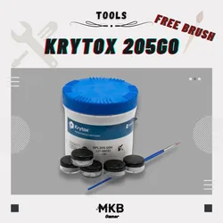 [ГОТОВЫЙ АКЦИЯ] Krytox GPL205G0 Lube 10 г для механических переключателей и механической клавиатуры — БЕСПЛАТНАЯ НИЗКАЯ ЩЕТКА