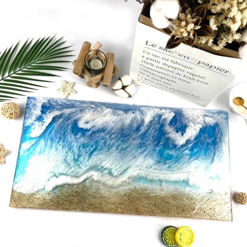 River Table Silicone Mold with Table Legs for Resin River Table Making Form Resin Casting Jewelry Making Home Decoration