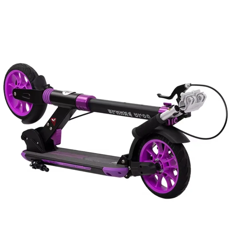 

STLF Cool Style Two-Wheel Kick Scooter for Adults Foldable with Handle Brake