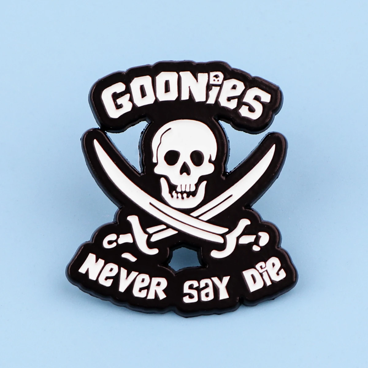 

Never Say Die Enamel Lapel Pin Badge Pins Hats Clothes backpacks Decoration Jewelry Accessories Gift