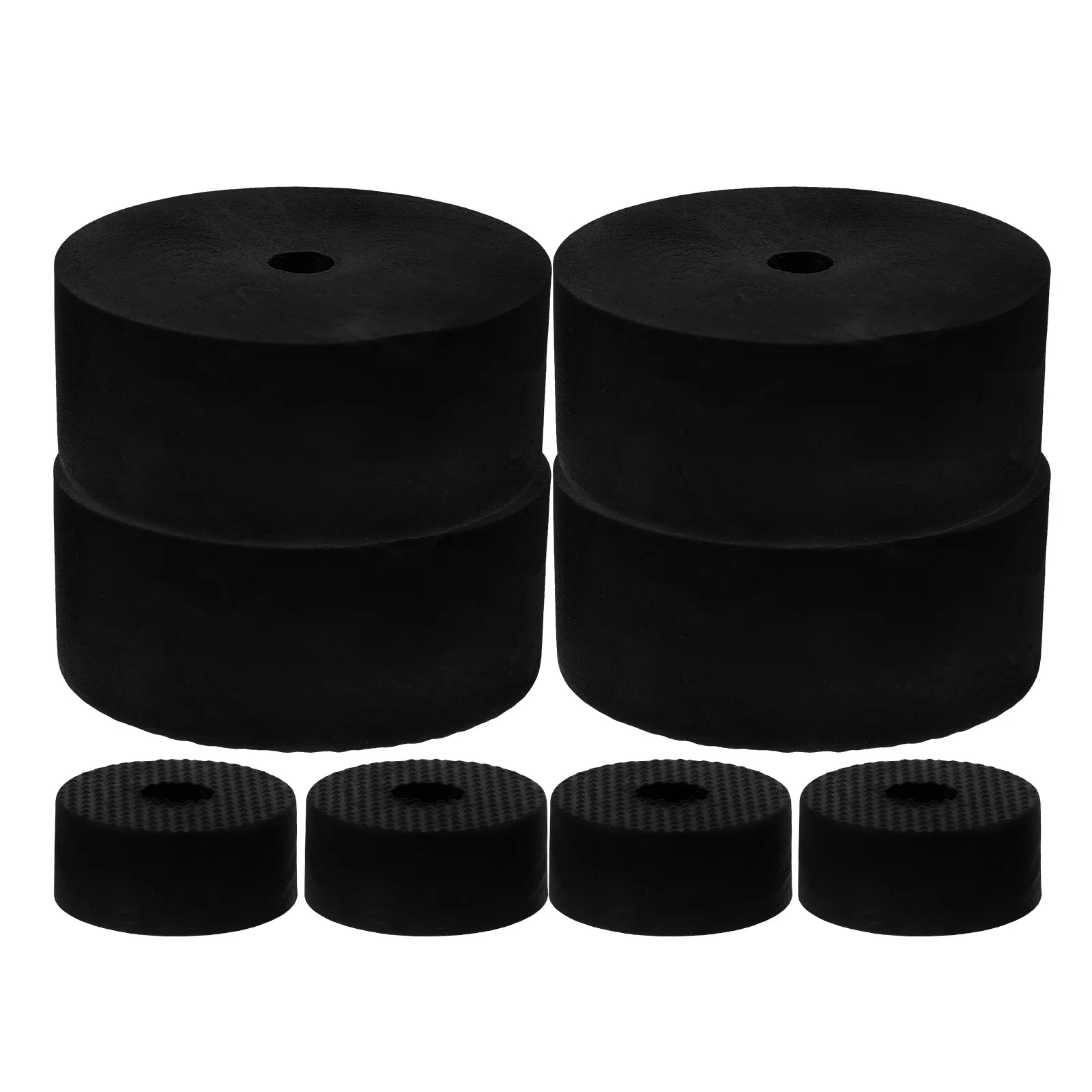 8Pcs Amplifier Cabinet Feet Pad Isolation Stand for Speaker Furniture Leg Bumper Rubber Floor Protector Audio Accessory