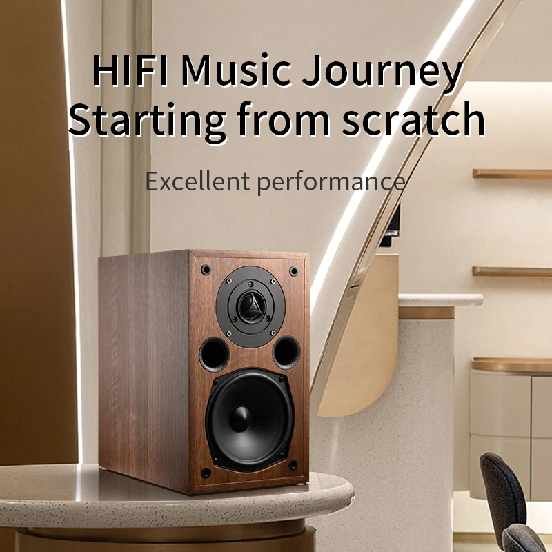 YYAUDIO 5 Inch High Quality Speaker High Power HiFi Audio Speaker Passive Bookshelf Surround Home Theater Speaker Sound Box