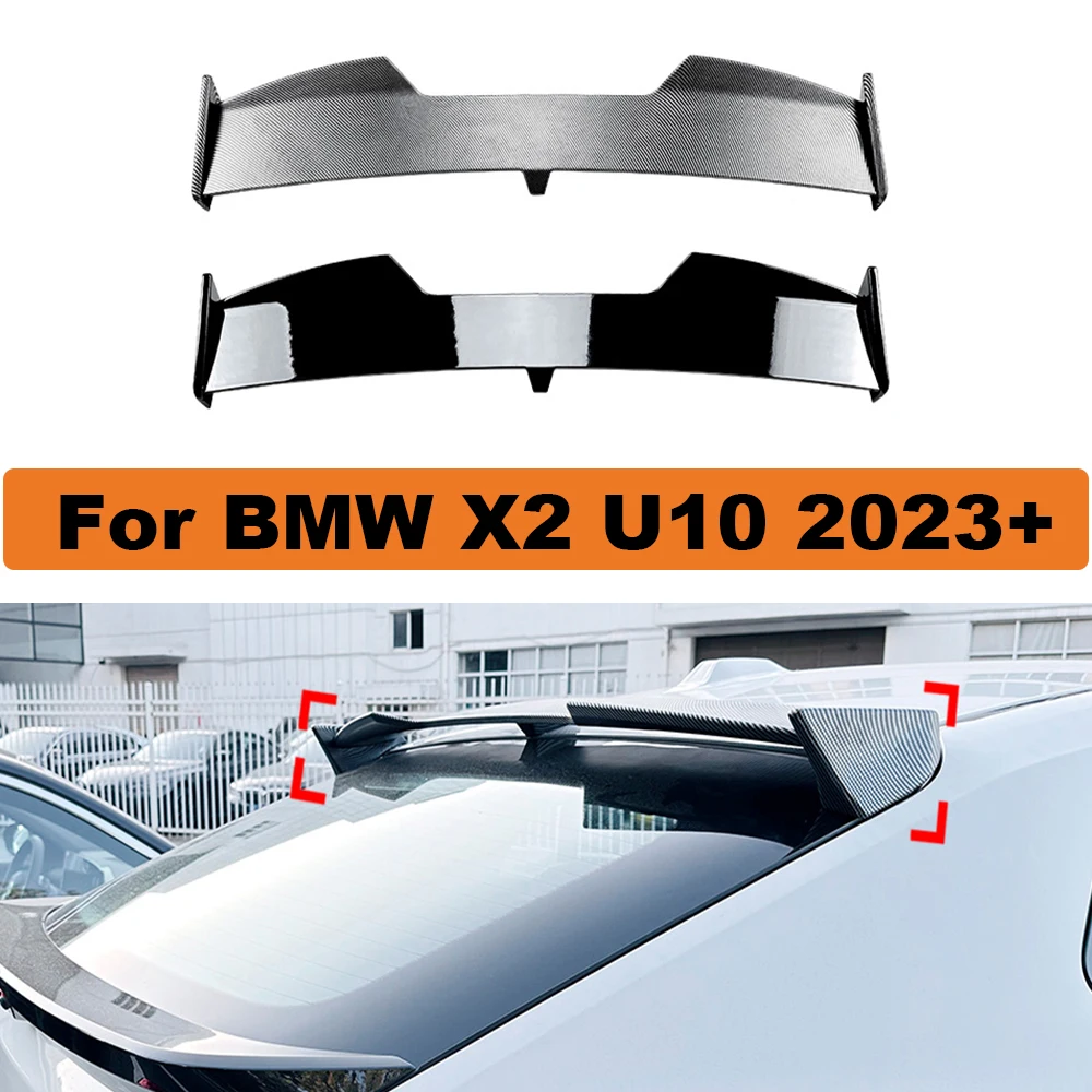 

For BMW X2 U10 2023+ Top Wing Car Tail Wing Fixed Wind Spoiler Auto Rear Wing Modified Decoration Parts